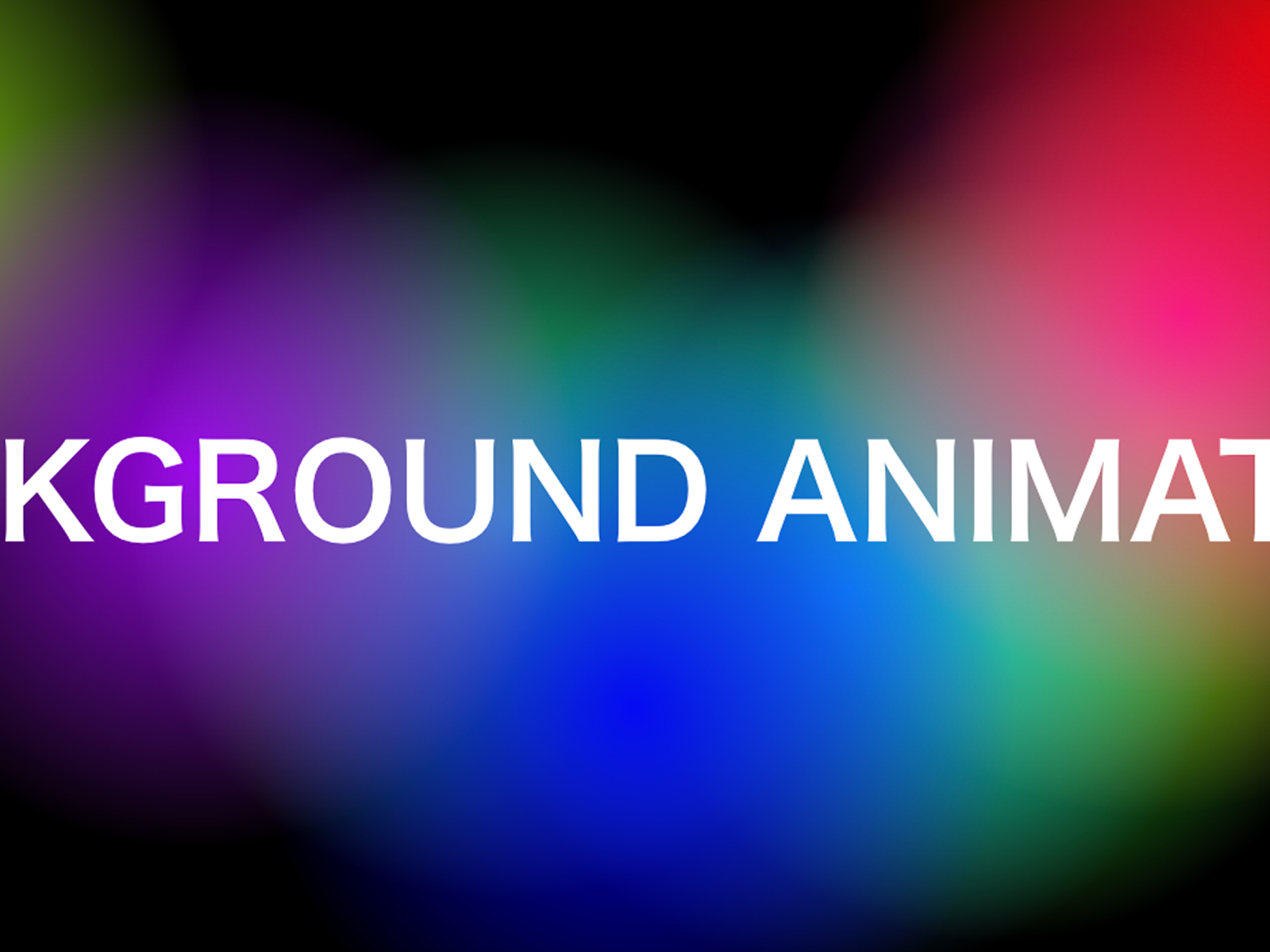 Background Animation