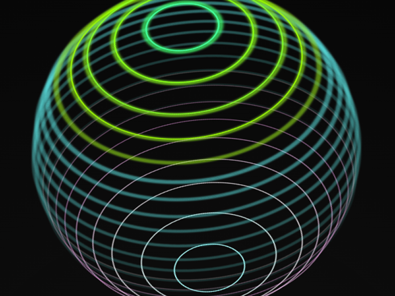 CSS Sphere Animation
